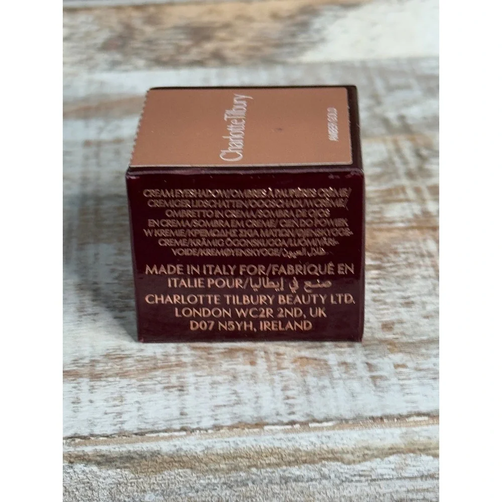 Charlotte Tilbury Eyes To Mesmerize Cream Eyeshadow Amber Gold 7ml NIB MSRP $35
